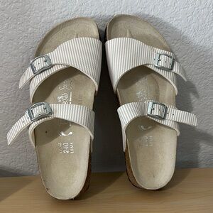 Birkenstock birki’s white sandals women size 6